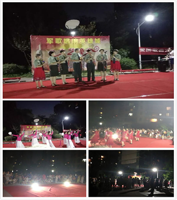 慶八一、軍歌嘹亮唱響英雄城